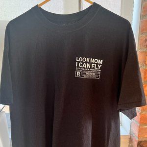 Travis Scott Cactus Jack "Look Mom I Can Fly" Tee Size XL Used